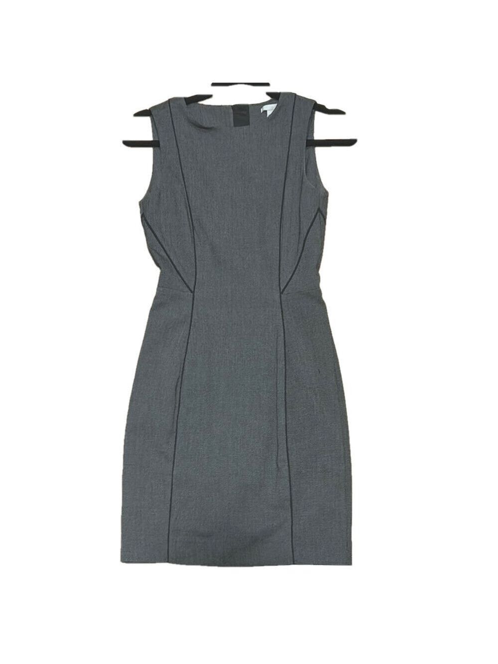 Chic Gray Sleeveless Dress